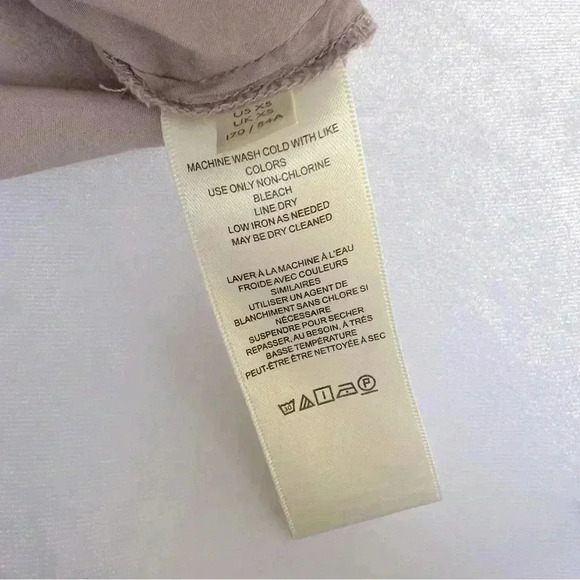 Free People Esme lavender button-up blouse. - Picture 10 of 13